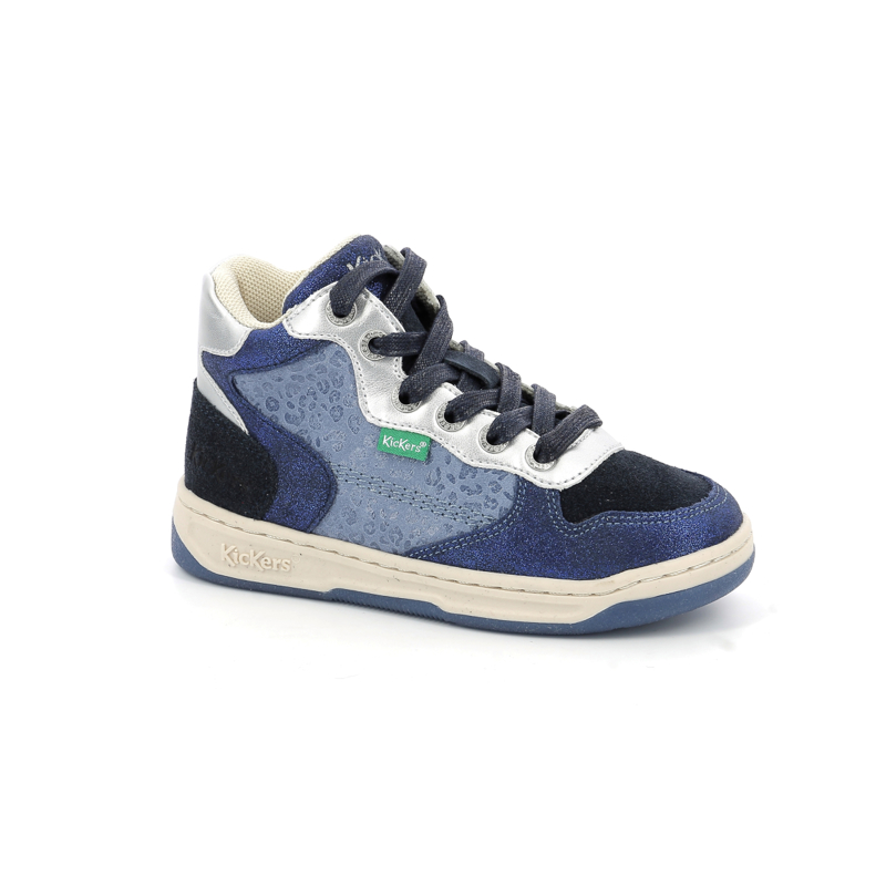 Kickers - Sneakers hautes cuir Kickers Kicklax - Fille