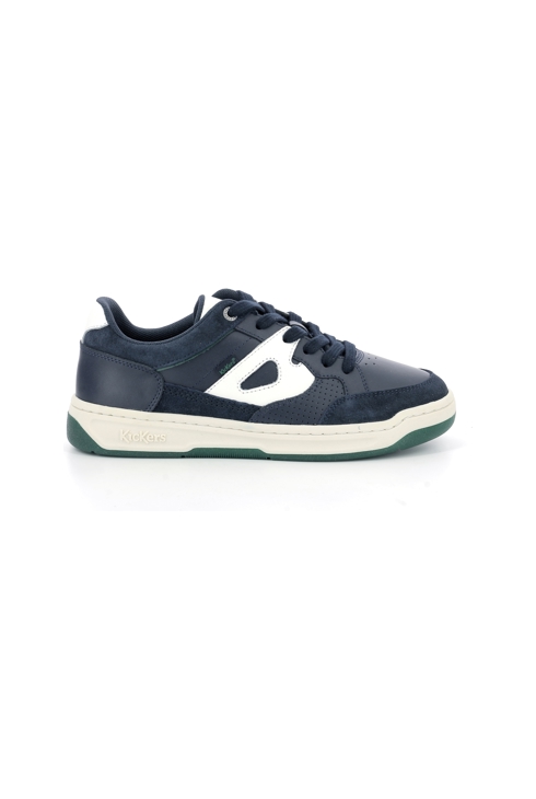 Sneakers basses cuir Kickers Kikouak Jr