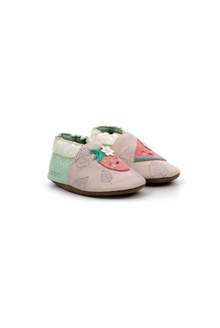 Chaussons cuir Robeez Fruit's Party 1