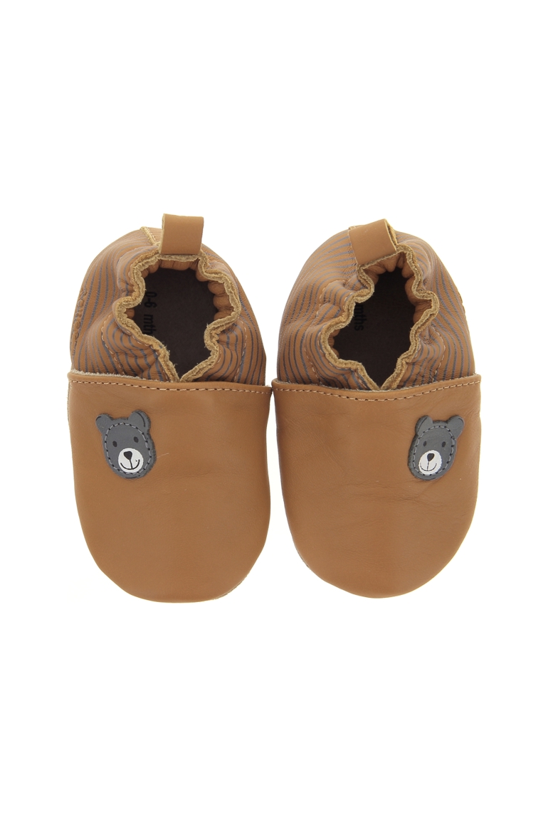 Chaussons cuir Robeez Doubear 1