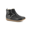 Boots cuir Kickers Vermillon