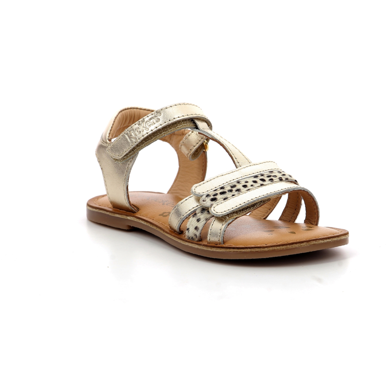 Kickers - Sandales cuir Kickers Diamanto - Fille