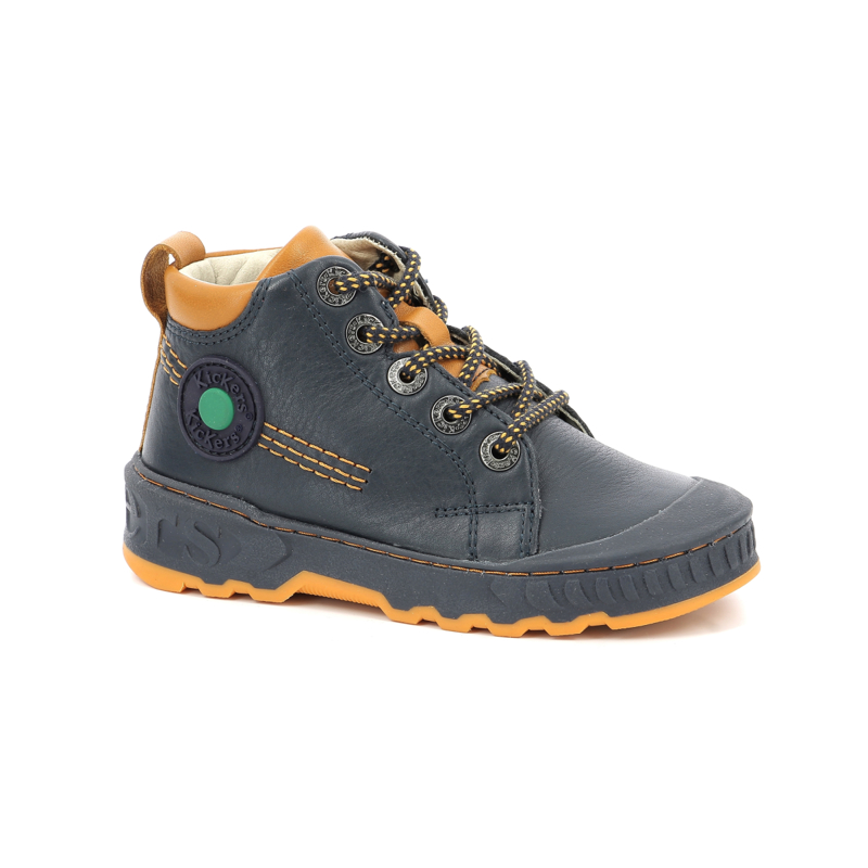 Sneakers hautes cuir Kickers Kickdundy - 36
