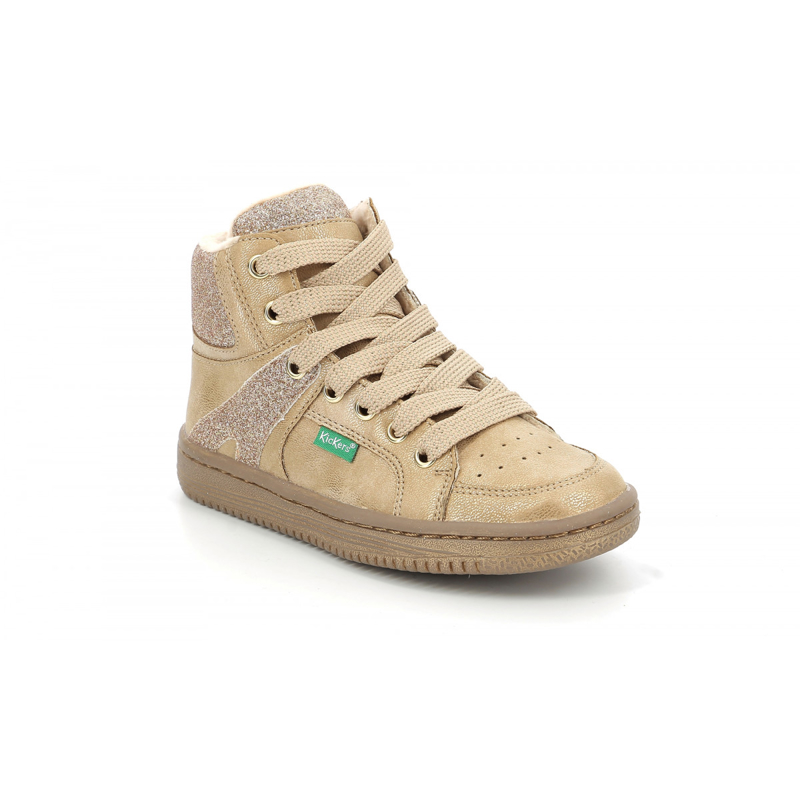 Kickers - Sneakers hautes synthétique Lowell - Fille
