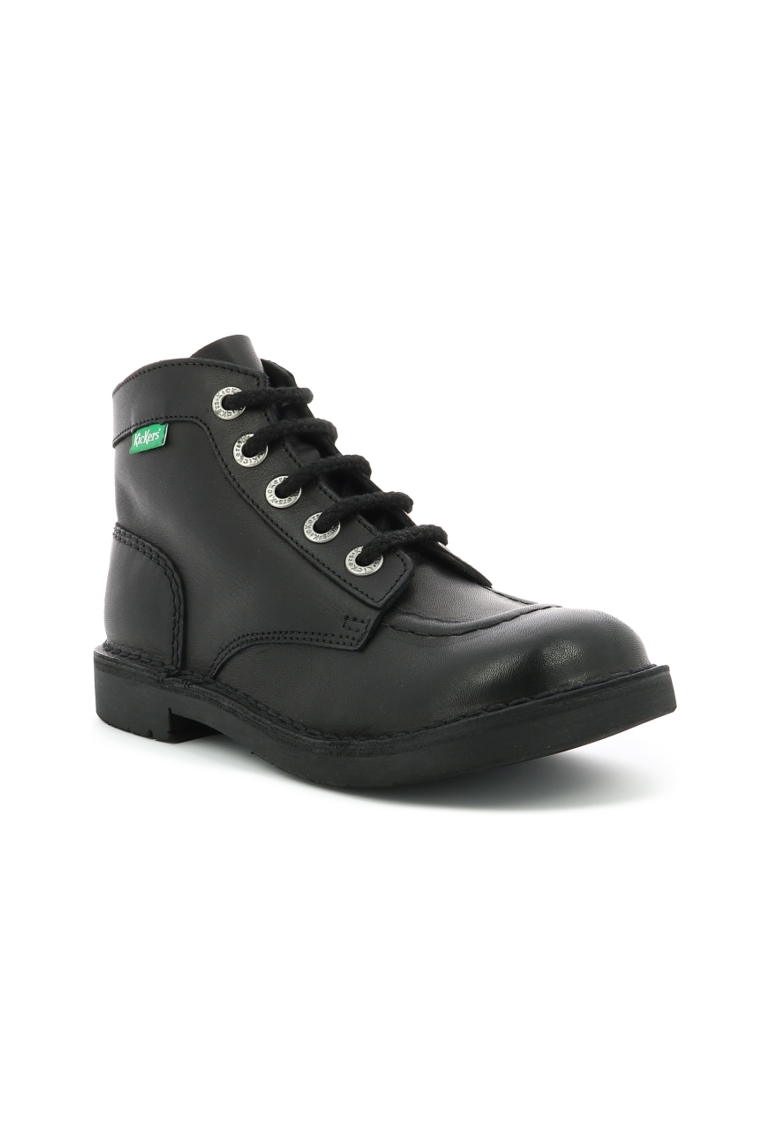Bottillons cuir Kickers Kick Col 1