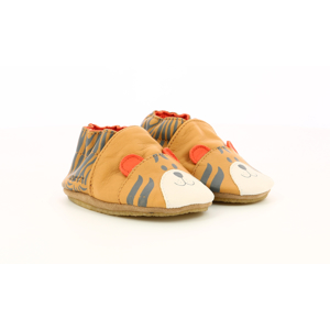 Chaussons cuir Robeez Awesome Tiger 1