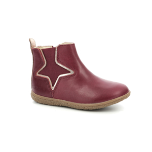 Boots cuir Vermillon 1