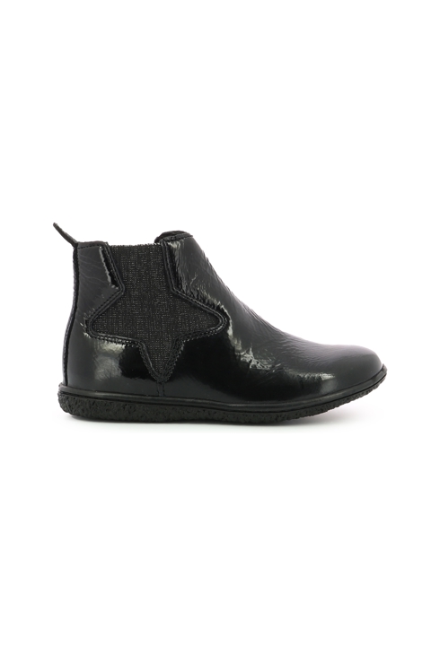 Boots cuir Vermillon