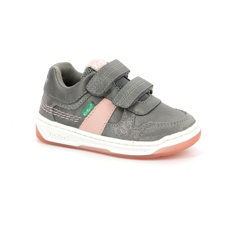 Kickers - Sneakers basses synthetique Kalido - Fille