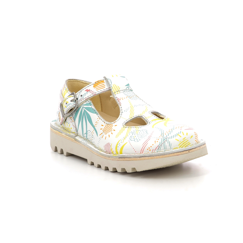 Salomés cuir Kickers Kick Mary Jane - 35