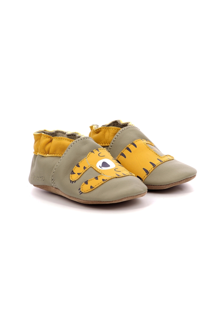 Chaussons cuir Robeez Tiger Nap 1