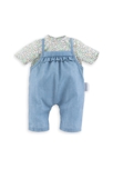 Blouse et Salopette pour poupon 36cm, Corolle