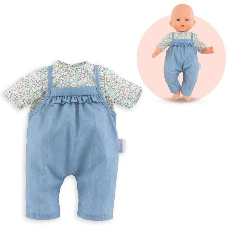 Corolle - Blouse et Salopette pour poupon 36cm, Corolle - Mixte - Dès 2 ans