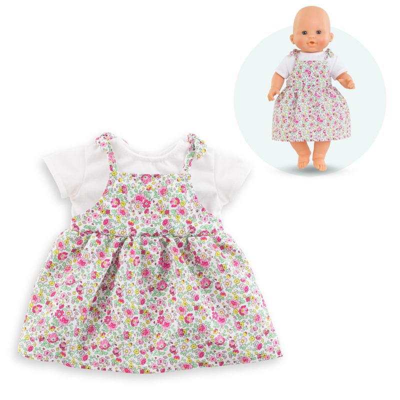 Robe Jardin en Fleurs pour poupon 36cm, Corolle -