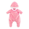 Pyjama rose et bonnet pour poupon 30cm, Corolle