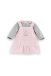 Robe et T-shirt Bords de Loire pour poupon 30cm, Corolle