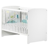 Lit bébé 120x60 Basic blanc