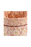 Lot de 3 panières gigognes  en coton rose 2