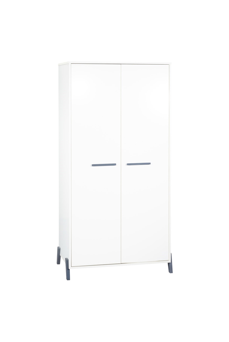 Armoire 2 portes Joy gris 1