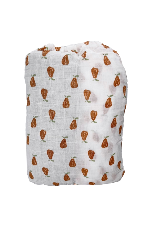 Lot de 2 draps housse bébé en coton bio