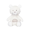 Doudou en velours blanc