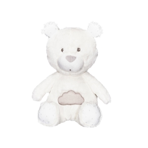 Doudou en velours blanc 1