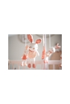 Mobile musical  en velours blanc 2