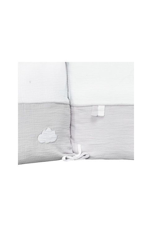 Tour de lit bébé en coton