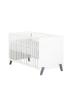 Lit bébé 120x60 Joy gris 3
