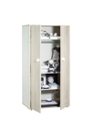 Armoire 2 portes hêtre cendré Smile 2