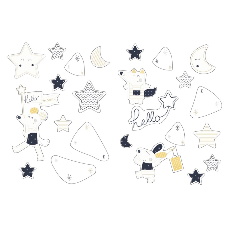 Sauthon - Stickers muraux Hello -