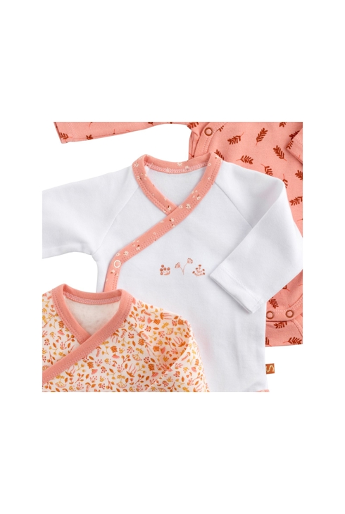 Lot de 3 bodies manches longues Esmée