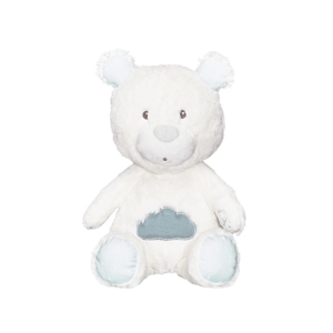 Doudou en velours blanc 1