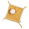 Doudou mouchoir soleil en coton blanc