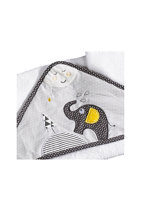 Cape de bain et gant Babyfan