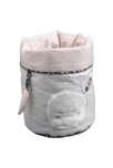 Lot de 3 panières gigognes en tissu Miss fleur de lune 2