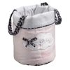 Lot de 3 panières gigognes en tissu Miss fleur de lune