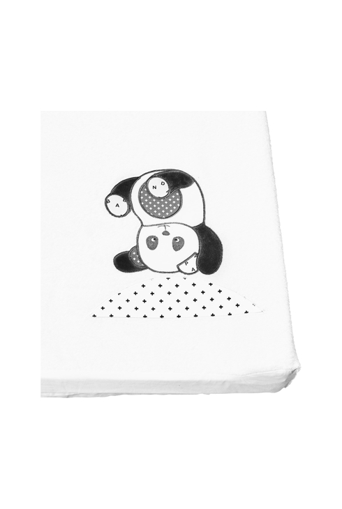 Matelas à langer 5x52x68cm en coton blanc