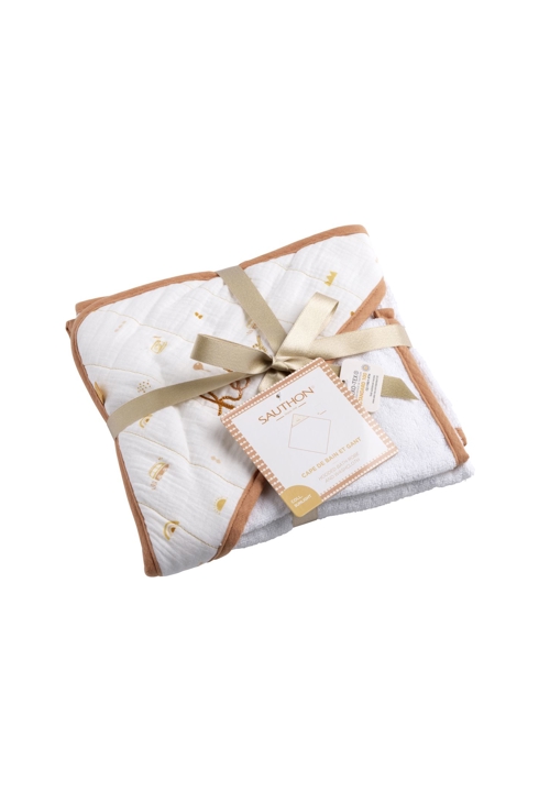 Cape de bain et gant Sunlight