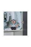 Doudou Ourson en velours Bleu 3