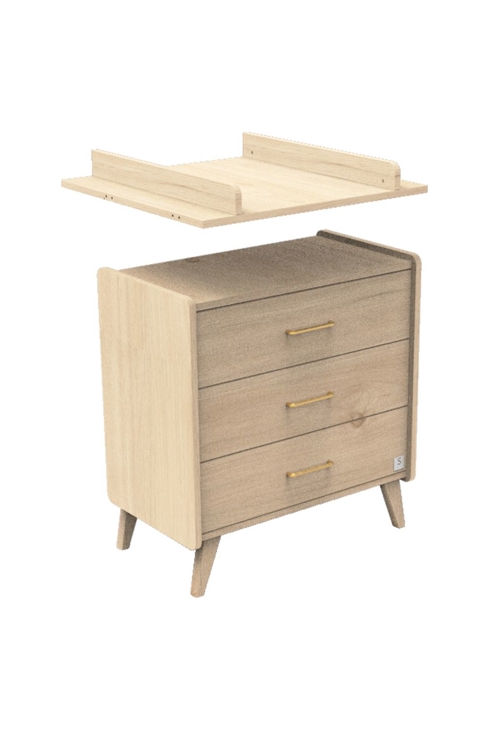 Plan à langer pour commode