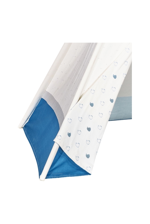 Tipi en toile en coton blanc