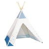 Tipi en toile en coton blanc