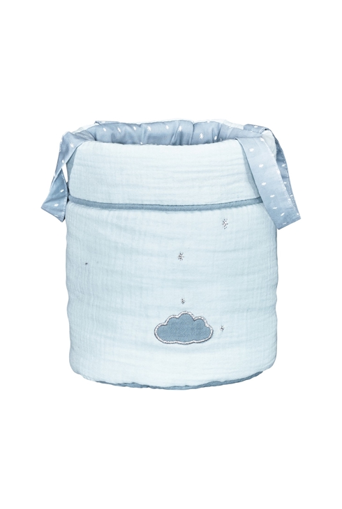 Lot de 3 paniers de rangement en coton