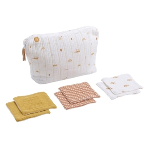 Trousse de toilette et carré éponge Sunlight 1