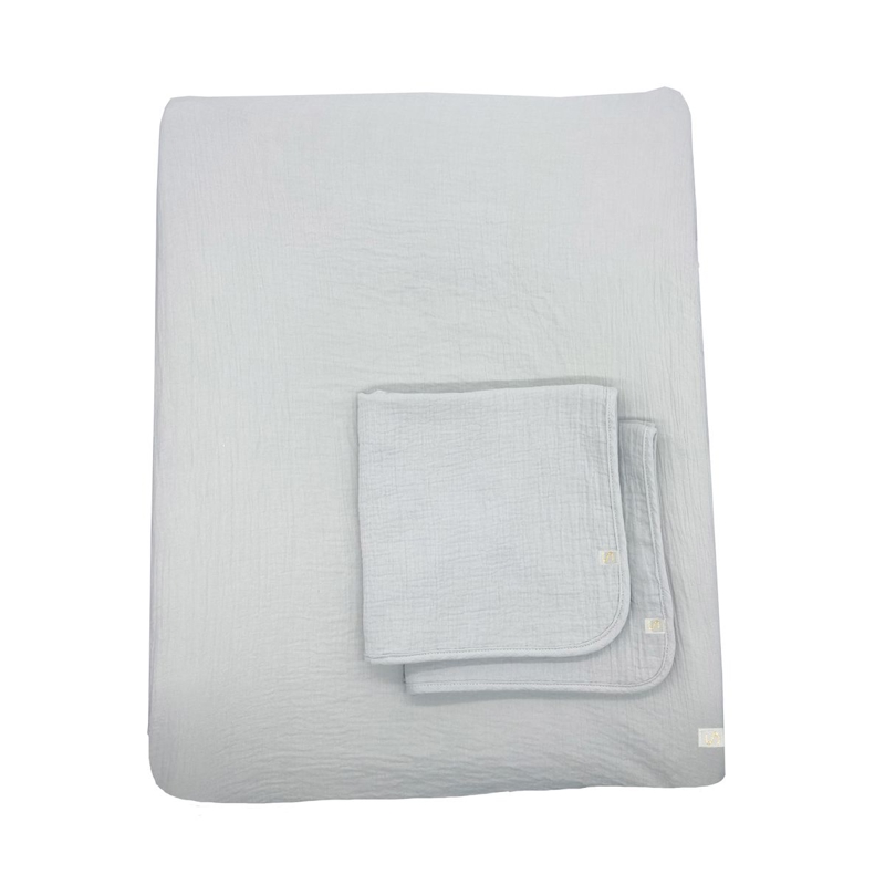 Sauthon - Housse de matelas à langer et 2 langes Promenons-nous -