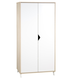 Armoire 2 portes Scandi naturel 1