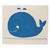 Tapis 90x130cm Blue baleine