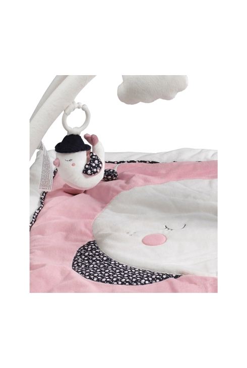 Tapis d'éveil Lune Miss fleur de lune