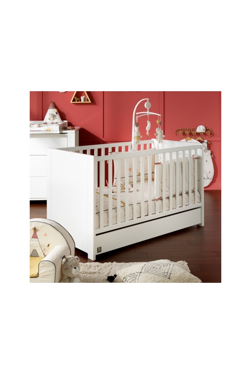 Little bébé évolutif 140x70 en lit junior big bed Loft